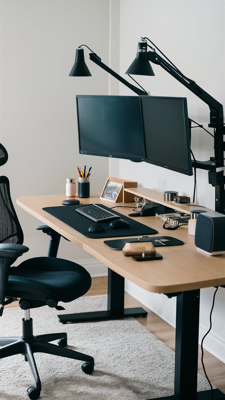 Teclado y mouse ergonómico para jornadas intensas